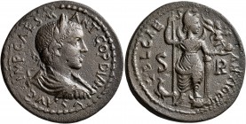 PISIDIA. Antiochia. Gordian III, 238-244. 'Sestertius' (Orichalcum, 34 mm, 24.45 g, 7 h). IMP CAES M ANT GORDIANVS AVG Laureate, draped and cuirassed ...