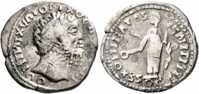 UNCERTAIN GERMANIC TRIBES, Pseudo-Imperial coinage. 3rd-4th centuries AD. Denarius (Silver, 17 mm, 2.60 g, 7 h), imitating Marcus Aurelius, 161-180, o...