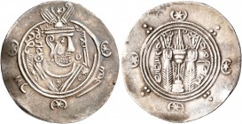 ISLAMIC, 'Abbasid Caliphate. temp. Al-Mahdi, AH 158-169 / AD 775-785. Half Dirham (Silver, 23 mm, 1.94 g, 11 h), Issue of Sa'id, governor in Tabarista...