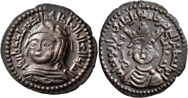 ISLAMIC, Anatolia & al-Jazira (Post-Seljuk). Artuqids (Mardin). Najm al-Din Alpi, AH 547-572 / AD 1152-1176. Dirham (Bronze, 32 mm, 11.89 g, 9 h), unc...