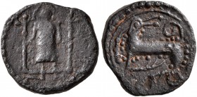 BRITISH, Anglo-Saxon. Secondary Sceattas. Circa 715-720. Sceatt (Silver, 12 mm, 0.99 g, 4 h), mint in the east Kent or lower Thames region. Figure sta...