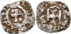 FRANCE, Provincial. Normandie. Guillaume II le Conquérant (William the Conqueror), 1035-1087. Denier (Silver, 20 mm, 0.74 g). Cross pattée with four p...