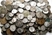 A lot containing 47 silver and 188 bronze coins. Includes: Greek, Roman Provincial, Roman Imperial and Byzantine. About fine to very fine. LOT SOLD AS...