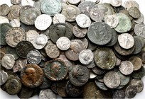 A lot containing 47 silver and 177 bronze coins. Includes: Greek, Roman Provincial, Roman Imperial and Byzantine. About fine to very fine. LOT SOLD AS...