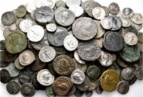 A lot containing 47 silver and 186 bronze coins. Includes: Greek, Roman Provincial, Roman Imperial and Byzantine. About fine to very fine. LOT SOLD AS...
