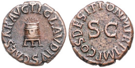 Kaiserzeit. Claudius 41-54. Quadrans. RIC&nbsp;90. 3,39&nbsp;g. .