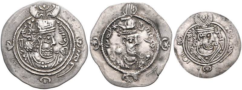 Lot von 3 Stücken: 2x Drachme und 1x Hemidrachme. . 

Erhaltung: ss und ss-vz