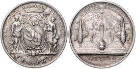 Schweiz-Bern. Silbermedaille o.J. (ab 1726) (v. Dassier) Professoren- oder Schulratspfennig der Universität, Typ 2. Serfas&nbsp;21, Maier/Häusler&nbsp...