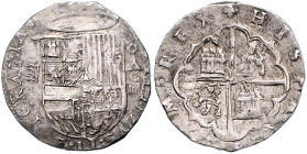 Spanien. Philipp II. 1556-1598. 4 Reales o.J. Valladolid Mmz. A. Calicó/Trigo&nbsp;442. .