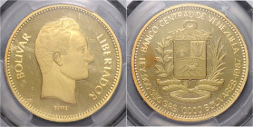 Venezuela. Republik. 10000 Bolivares 1987. K.M.&nbsp;Y#61, Friedberg&nbsp;11. PCGS PR69DCAM.