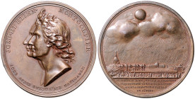 Luftfahrt. Bronzemedaille 1783 (v. Gatteaux) auf die Ballonfahrt der Gebrüder Montgolfier. Malpas&nbsp;3, Ruffert&nbsp;7833. 41,4&nbsp;mm, 33,13&nbsp;...