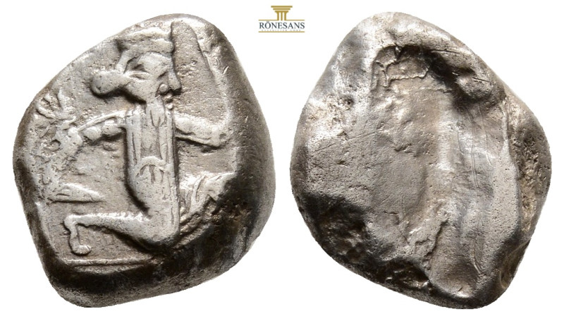 Persia, Achaemenid Kings. AR 1/4 Siglos, c. 450-420 BC. 5,4 g. 16,6 mm.
The Grea...