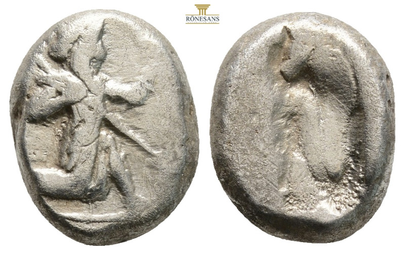 Persia, Achaemenid Empire AR Siglos. Time of Darios II. Sardes, circa 425-405 BC...