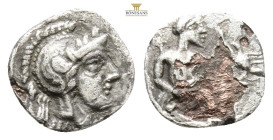 CILICIA, Uncertain mint (Circa 4th century BC)AR Obol (10,4 mm, 0.58 g.)