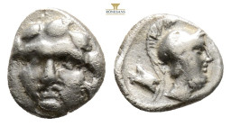 Greek, PISIDIA, Selge (Circa 4th century BC) AR obol 0,96 g. 9,7 mm