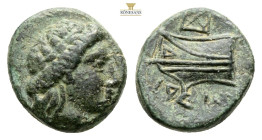Greek coins AE Bronze, 1,5 g. 11,3 mm.