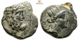 Greek coins AE Bronze, 6,3 g. 18,8 mm.