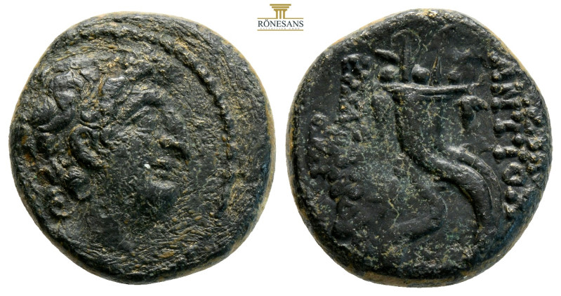 SELEUKID KINGS of SYRIA. Antiochos VIII Epiphanes (Grypos). 109-96 BC. Antioch m...