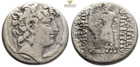 SELEUCID KINGDOM. Philip I Philadelphus (ca. 95/4-76/5 BC). AR tetradrachm (13,7 g. 27,4 mm. )