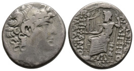 SELEUCID KINGDOM. Philip I Philadelphus (ca. 95/4-76/5 BC). AR tetradrachm (13,7 g. 26,9 mm. )