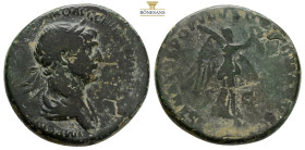 Roman Imperial TRAJAN (98-117). AE Bronze Roma 10,6 g. 26,7 mm.