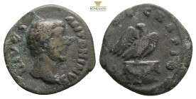 Antoninus Pius, 138-161 AD. Silver Denarius (18,6 mm, 2.4 g.). Rome, AD 161. Issued under Marcus Aurelius and Lucius Verus in honor of Divus Antoninus...