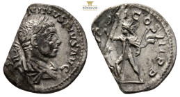 Severus Alexander (AD 222-235). Denarius (AR, 19,3 mm, 2.5 g) AD 227, Rome.
IMP C M AVR SEV ALEXAND AVG Bust of Severus Alexander right, laureate and ...