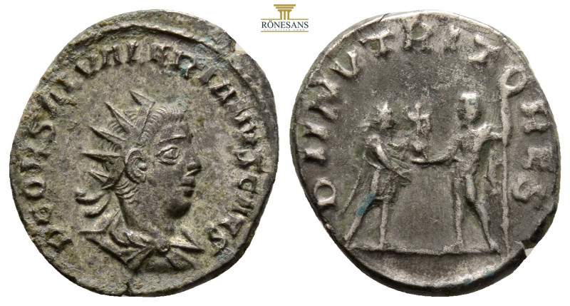 SALONINUS (Caesar, 258-260). Antoninianus. Antioch.
Obv: P COR SAL VALERIANVS CA...
