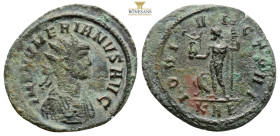 Roman Imperial Coins - Numerianus (283-284) - BI Antoninianus (Rome c. AD 283, 2,9 g. 23,7 mm. - Radiate and cuirassed bust right / IOVI VICTORI Jupit...