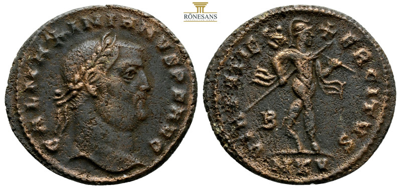 Galerius Maximianus AD 305-311. Cyzicus, Follis Æ, 26,2 mm, 6,2 g
GAL MAXIMIANVS...