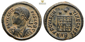 CRISPUS Flavius ​​Julius Crispus Caesar (317-326) Obv: FL IVL CRISPUS NOB C. Description PROVIDENTIAE CAESS 3,1 g 18,9 mm.