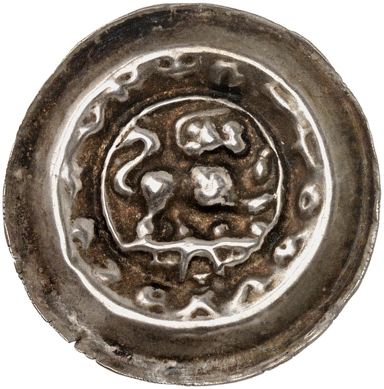 - Herzoglich Welfische Münzstätte. Otto, "das Kind", 1227-1252. 

Ein drittes ...