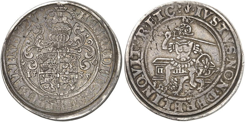 Heinrich, "der Jüngere", 1514-1568. 

Taler 1535, Riechenberg. Dav. 9039, Welt...