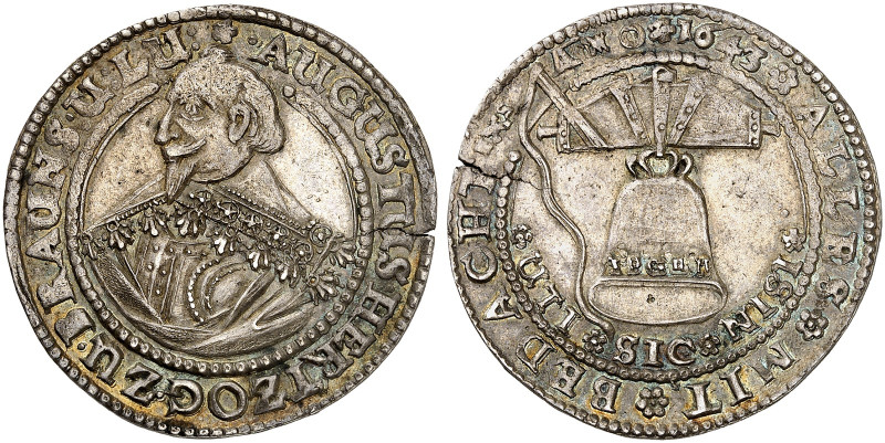 August, "der Jüngere", 1635-1666. 

Ein zweites Exemplar. kl. SR, ss - vz