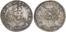 Rudolph August und Anton Ulrich, 1685-1704.  