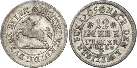Anton Ulrich, 1704-1714.  
