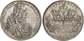 Anton Ulrich, 1704-1714.  