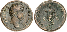 RÖMISCHE MÜNZEN.  RÖMISCHE KAISERZEIT.  Aelius Caesar, 136 - 137.  