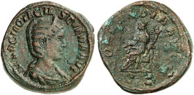 RÖMISCHE MÜNZEN.  RÖMISCHE KAISERZEIT.  Otacilia Severa, gest. 248.  