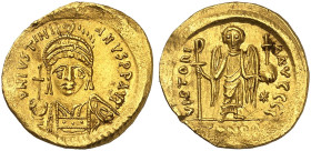 BYZANTINISCHE MÜNZEN.  Iustinianus I., 527 - 565.  
