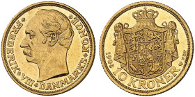 EUROPA.  DÄNEMARK.  Friedrich VIII., 1906-1912.  