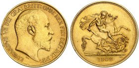 EUROPA.  ENGLAND.  Edward VII., 1901-1910.  