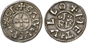EUROPA.  FRANKREICH.  - KAROLINGER.  Karl, "der Kahle", 840-877.  