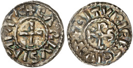 EUROPA.  FRANKREICH.  - KAROLINGER.  Karl, "der Kahle", 875-877, als Kaiser Karl II.  