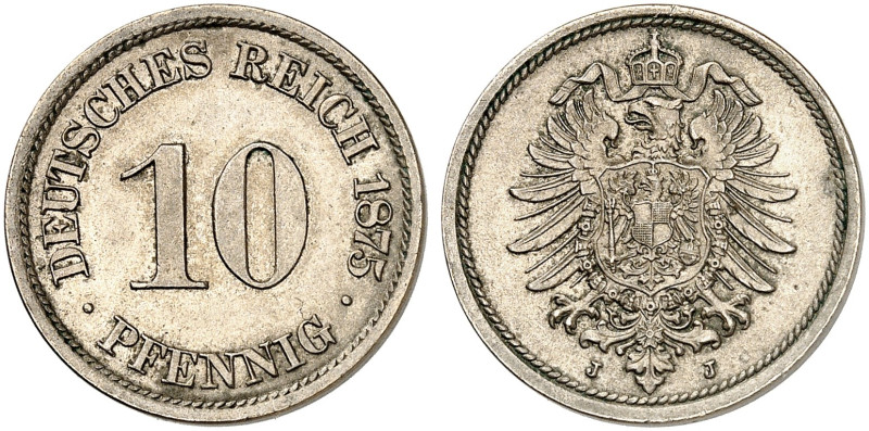 J. 4, EPA 27. 

10 Pfennig 1875 J. R ! St