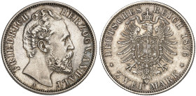 ANHALT.  Friedrich I., 1871-1904.  J. 19, EPA 2/1  