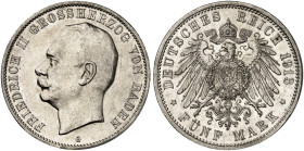 BADEN.  Friedrich II., 1907-1918.  J. 40, EPA 5/11  