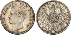 BAYERN.  Otto II., 1886-1913.  J. 45, EPA 2/13  