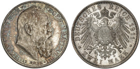 BAYERN.  Luitpold, Prinzregent, * 1821, + 1912.  J. 48, EPA 2/14  