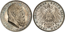 BAYERN.  Luitpold, Prinzregent, * 1821, + 1912.  J. 49, EPA 3/5  